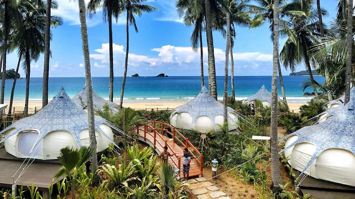 El Nido、フィリピンのテント05