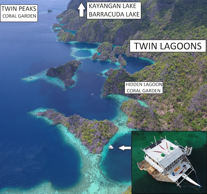 "Coron, Palawan、フィリピンのゲストルーム"09