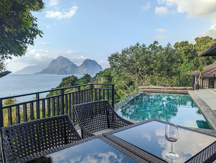 El Nido、フィリピンのまるまる貸切のヴィラ02