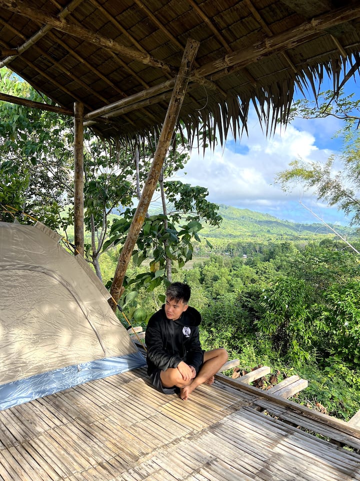 El Nido、フィリピンのテントの個室09