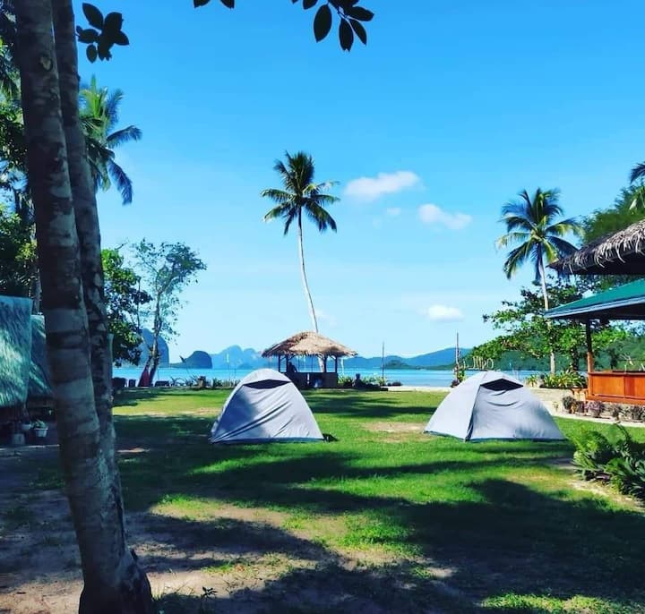 El Nido、フィリピンのテント02