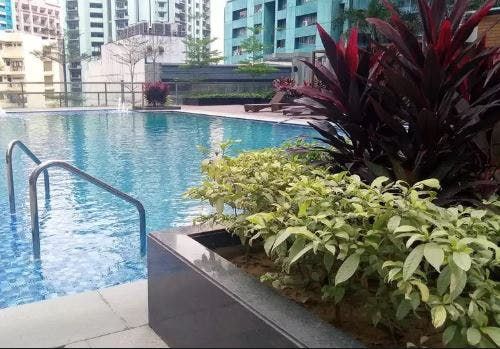 "Studio Condo for Rent in Three Central, Salcedo Village, Makati"06