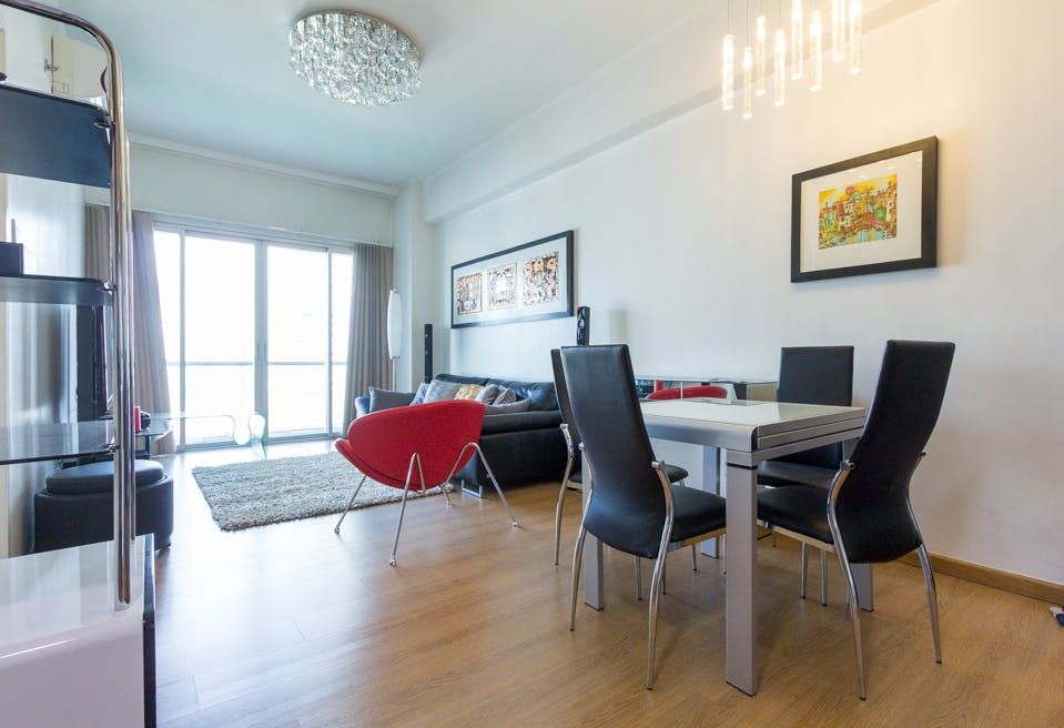 "1BR Condo for Rent in The St. Francis Shangri-La Place, Ortigas Center"10