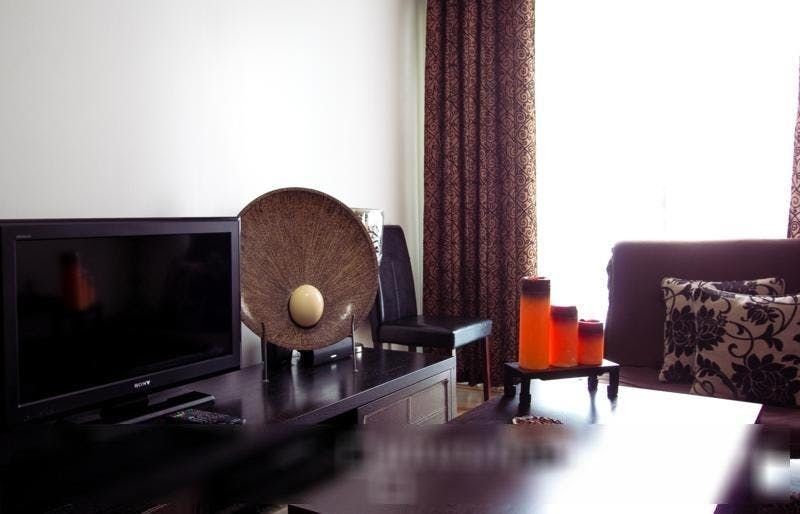 "1BR Condo for Rent in The St. Francis Shangri-La Place, Ortigas Center"10