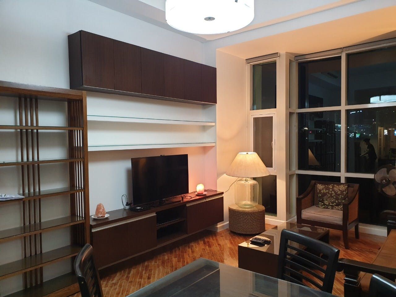 "1BR Condo for Rent in The Manansala, Rockwell Center, Makati"10